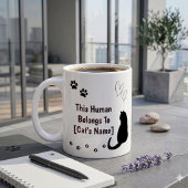 Mug Chat Noir Personnalisé