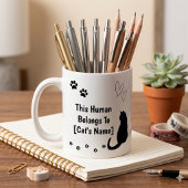 Mug Chat Noir Personnalisé