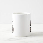 Mug Chat noir philosophe sculpteur avec système solair (Centre)