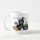 Mug Chat noir sorcière | Vibes sorcières (Gauche)