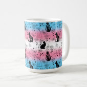 Mug Chat noir Transgenre Pride - Mystical Witchy (Devant droit)