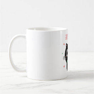 Mug Chat noir très chanceux Maneki Neko