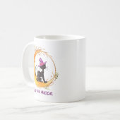 Mug Chat noir - Vous êtes magique (Devant gauche)