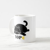 Mug Chat NON Chat Drôle pour les Amateurs de Chats (Devant gauche)