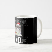 Mug Chat Non Grumpy Xmas Chats Pas De Vilains Cadeaux  (Devant droit)