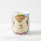 Mug Chat nuage de coeur texture chaton (Centre)