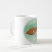 Mug Chat orange endormi (Devant gauche)