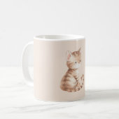 Mug Chat Orange Miaou (Devant gauche)