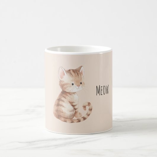 Mug Chat Orange Miaou (Centre)