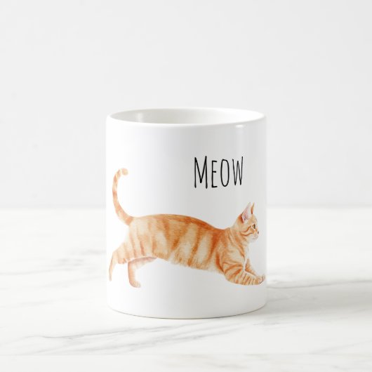 Mug Chat Orange Miau (Centre)