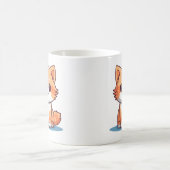 Mug Chat Orange Mignon – Tasse à Café Chat Adorabl (Centre)