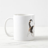 Mug Chat orange noir et blanc (Gauche)