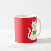 Mug Chat Oriental Lucky (Devant droit)