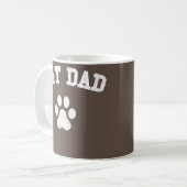 Mug Chat Papa Pour Hommes Fête des pères Noël Annivers (Devant gauche)