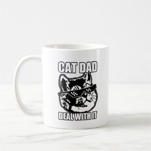 Mug Chat Papa traite avec elle Lourd Respiration Chat