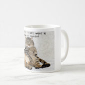 Mug Chat paresseux de jour (Devant droit)