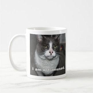 Mug Chat pas amusé