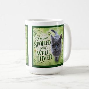 Mug Chat pas gâté, juste bien aimé