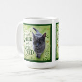 Mug Chat pas gâté, juste bien aimé (Devant gauche)