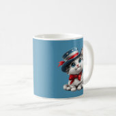 Mug Chat Patriotique 14 Juillet (Devant droit)