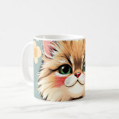 Mug Chat persan jouant (Devant gauche)
