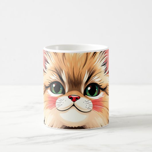 Mug Chat persan jouant (Centre)