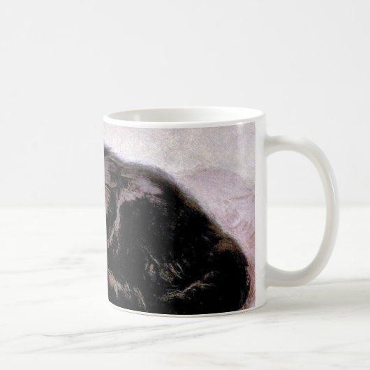 Mug Chat persan noir (Droite)