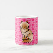 Mug Chat Persan Rouge Amour (Centre)