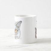Mug Chat perse aquarelle (Centre)