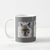 Mug Chat Perse Blanc En Aquarelle (Gauche)