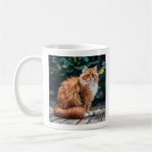 Mug Chat perse orange (Gauche)