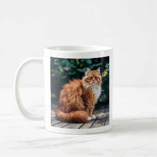 Mug Chat perse orange