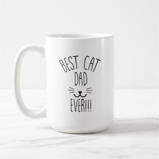 Mug Chat Personnalisé Papa Mug, Cadeau Amoureux des ch