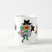 Mug Chat peureux Halloween (Centre)
