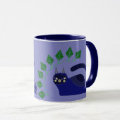 MUG CHAT POUR ANNIVERSAIRE (Devant droit)