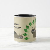 MUG CHAT POUR ANNIVERSAIRE (Centre)