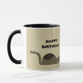 MUG CHAT POUR ANNIVERSAIRE (Gauche)