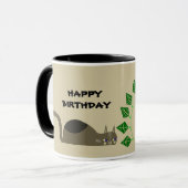MUG CHAT POUR ANNIVERSAIRE (Devant gauche)