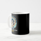 Mug Chat Prendre Selfie Solaire Eclipse Solaire Eclips (Devant gauche)