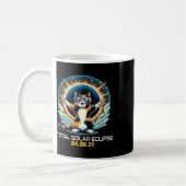 Mug Chat Prendre Selfie Solaire Eclipse Solaire Eclips (Gauche)