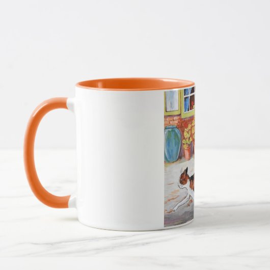 Mug Chat Prowling, Louis Wain (Gauche)