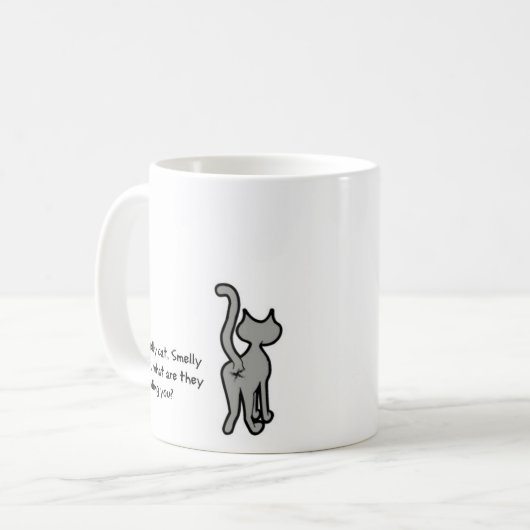 Mug Chat puant (Devant gauche)