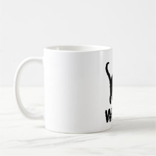 Mug Chat Quelle Chemise Meurtre Chat Noir Avec Couteau