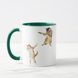 Mug Chat qui fait le dab - Mème drôle pour les amoureu