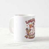 Mug Chat qui rit à s'en faire tomber les moustaches (Devant gauche)