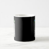 Mug Chat qui sonne avec mème de mouvement (Centre)