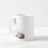 Mug Chat Ragdoll (Devant gauche)