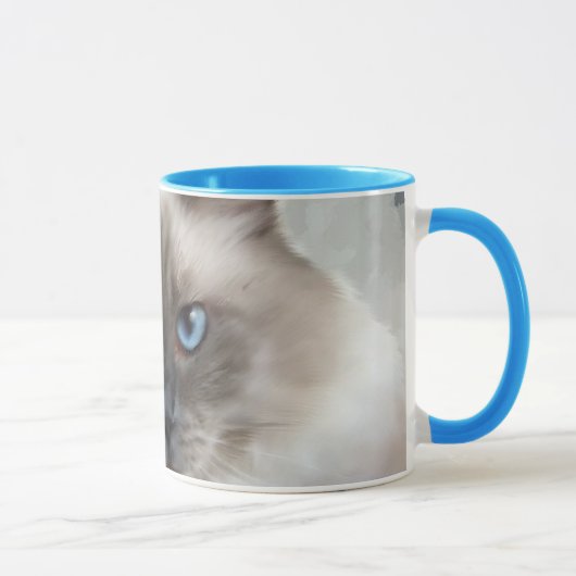 Mug Chat Ragdoll (Droite)