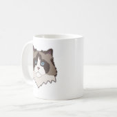 Mug Chat Ragdoll (Devant gauche)