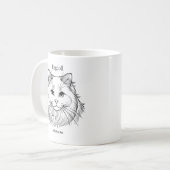 Mug Chat Ragdoll (Devant gauche)